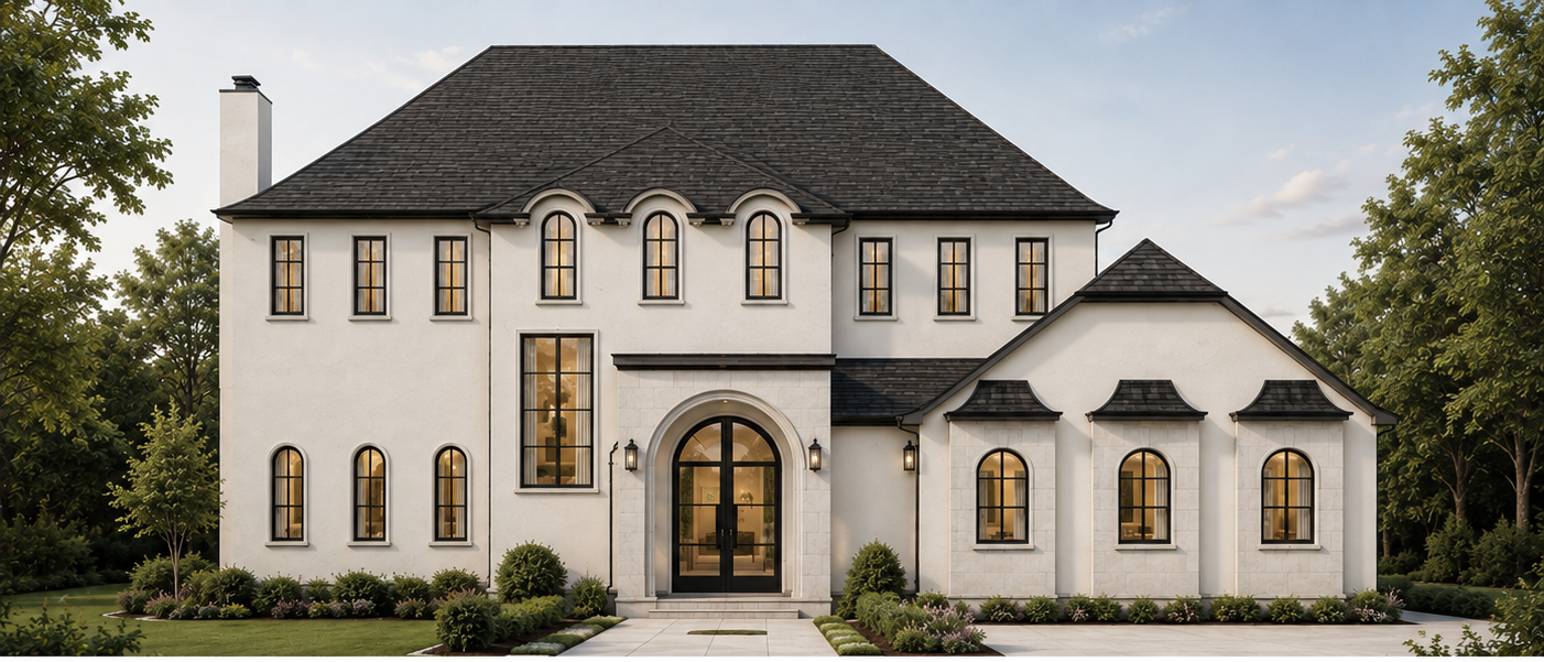 Architectural rendering of a Slickrock Development residence